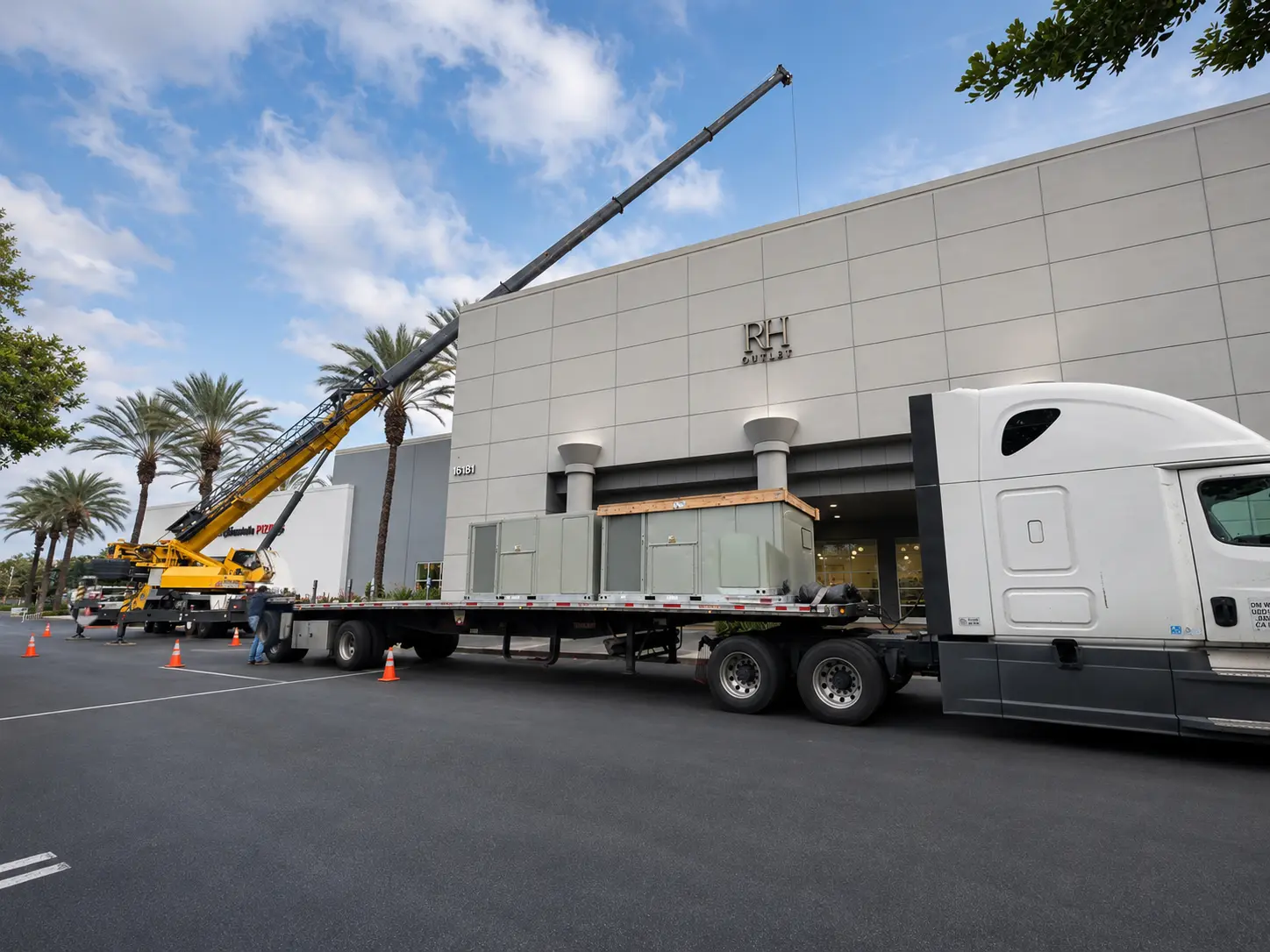 Commercial Rooftop HVAC Installation